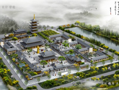 南昌寺庙建筑总体规划方案